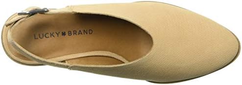 Lucky Brand Women's LIDETON Ankle Boot, Stone, 8 M US | Image 4