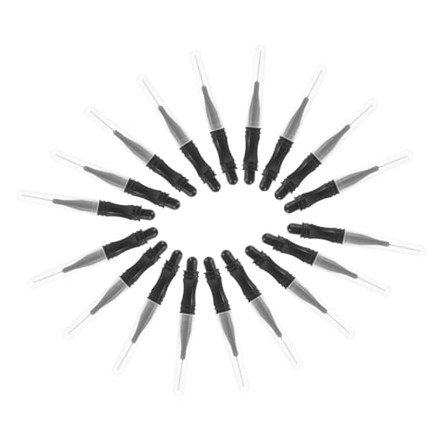 Healeved 50Pcs Eyebrow Brushes with Cap Micro Lamination Small Eyebrow and Lash Wands for Eyelash Extension Supplies Portable and Practical Makeup Applicators for Natural Look