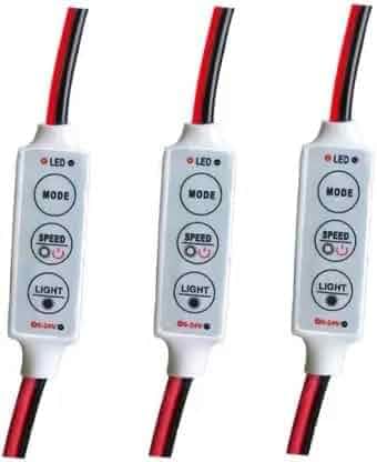 LED Strip Light Controller with Mode, Speed and Light Adjustment ...