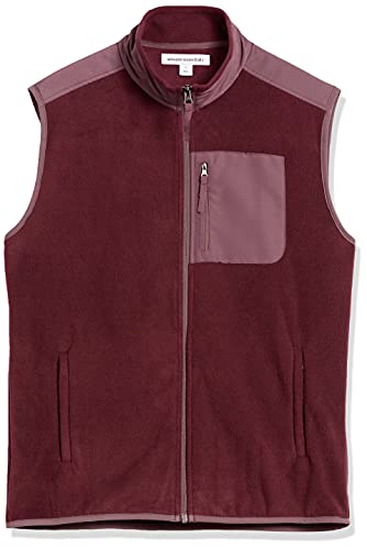 Image of Amazon Essentials Men's Full-Zip Polar Fleece Insulated Vest (Available in Big & Tall)