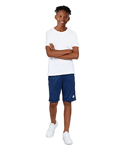 Andrew Scott Boys 3 Pack Active Performance Mesh Style Basketball Sport Shorts4