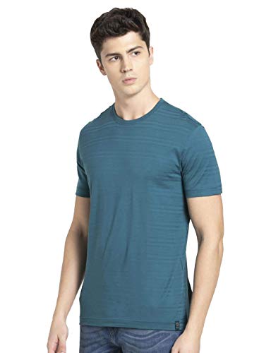 Image of Jockey IM21 Men's Super Combed Supima Cotton Solid Round Neck Half Sleeve T-Shirt