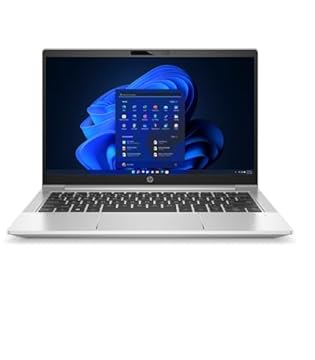 HP ProBook Pc Portatile Notebook Intel i3 8th, Ram 16Gb, SSD 256Gb, Display da 13.3", WiFi, BT, Cam, Windows 11 Pro + Libre Office (Ricondizionato)