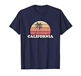 California Vintage T Shirt Retro 70s Throwback Tee Design T-Shirt