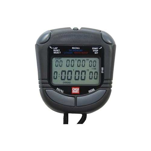 Chronomètre Digi PC 73 Digisport 50 mémoires pour progresser à l'entraînement