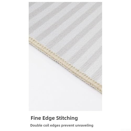 Tapis fausse fourrure tigre lavable antidérapant pour salon modèle E - 6