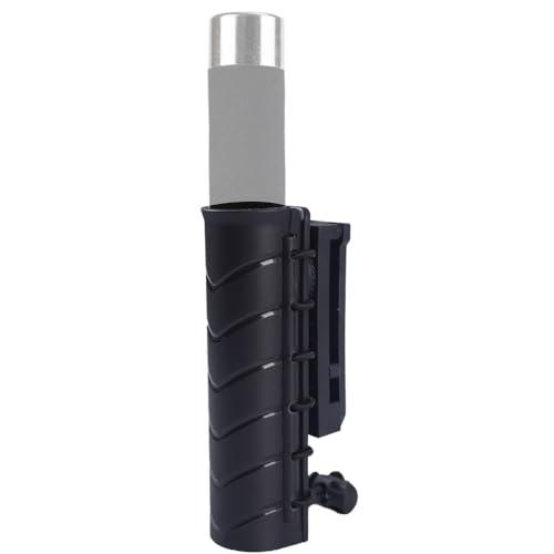 360-Degree Rotating MOLLE Clip Baton Holder - Telescopic Holster for 1.2 Diameter Flashlight Expandable Carry Case (16 - 21 - 26) - Ideal for Police LE Security Officers Duty Belt