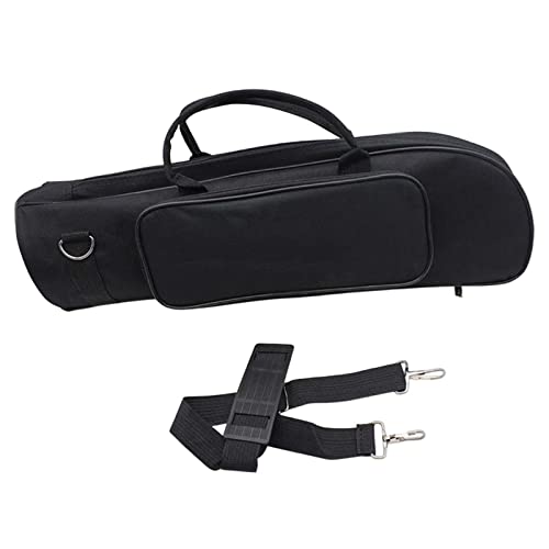 Travel Trumpet Carry Gig Bag Protective Adjustable Shoudler Strap Lightweight Oxford Cloth Widen Carry Handle