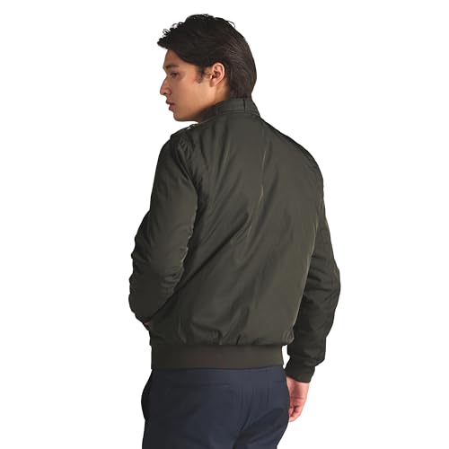 Image of Members Only Men's Iconic Racer Quilted Lining Jacket |Slim Fit|