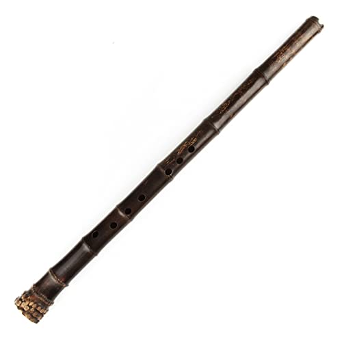 Flûte traditionnelle chinoise en bambou naturel clé de Sol