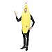 Spooktacular Creations Appealing Banana Costume Adult, Halloween Banana Outfit Suit for Men Halloween Dress Up Parties and Roleplay Cosplay (X-Large)