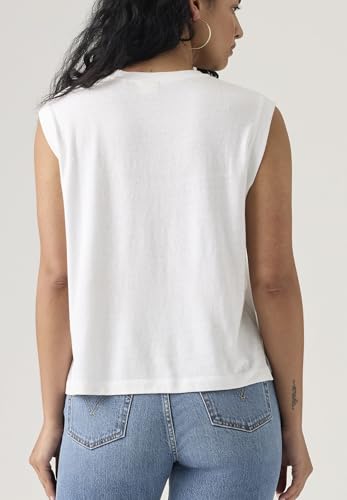 Boxy Tank White + Slub – Ansicht 4