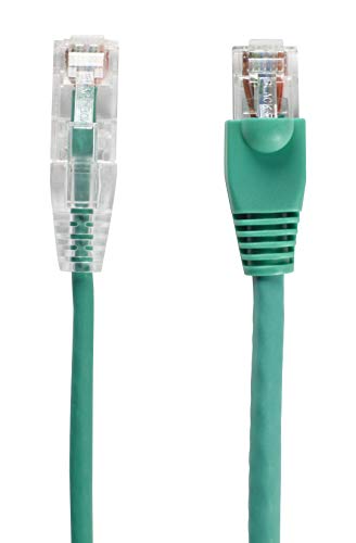Cable Ethernet Black Box CAT6A 7 ft UTP RJ45 miniatura 3