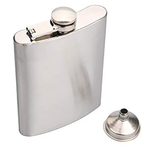 Draagbare Pocket Hip Flask RVS Wodka Whisky Hip Flask met Mini Trechter Flask Creatieve Verborgen Alcohol Liquor Opslag…