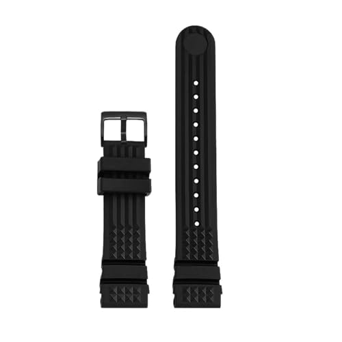 [|Ő] btEHb`oh ZCR[ vXybNX SKX007 EH[^[S[Xg 20mm 22mm Ao X[MM VR Y _Co[ X|[c o[EHb`Xgbv(A Black-black,Width 22mm)