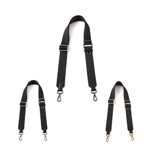 Sangle large en toile pour sac avec finitions cuir pièces accessoires de rechange - 2