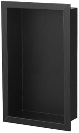 Waterproof Niche wall-Mounted Bathroom Shelf, recessed Niche Storage Rack,304 Stainless Steel Waterproof Shower Niche, Recessed Modern Bathroom Shelf Insert, No Tile Needed Storage Caddy, Bu