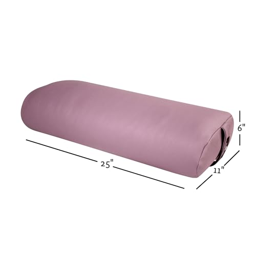 Image of Hugger Mugger Standard Yoga Bolster - Firm, Supportive, Handmade, Durable