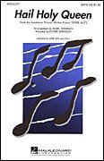 Unknown Binding Hail Holy Queen SHEET MUSIC SATB Book