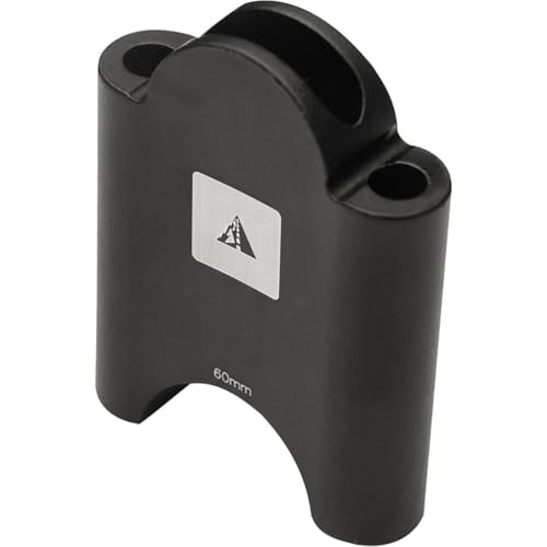 Profile Designs Aerobar Bracket Riser Kit Black, Black, 60mm