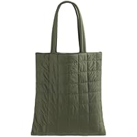 Navaris Bolso Acolchado Unisex - Puffer Tote Bag para Hombre y