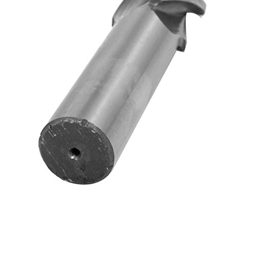 Image of uxcell 20mmx24mmx50mmx120mm Machining Cutting Tool Helical Groove 4 Flute Straight Shank Milling Cutter End Mill