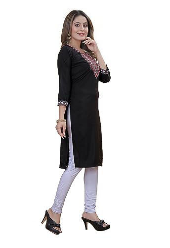 Image of Women's Multicolor Fancy Crepe Kurta (Pack of 2)||Kurta for Women