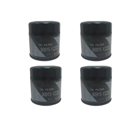 Filtre à huile 90915-YZZD2 90915-20001 élément de filtration moteur x4
