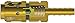 Dixon 2AS2-B 1/4" Body x 1/4" Brass Hose Barb A-Series Quick-Connect Coupler, 0.25"