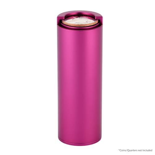 Beer City Billiards Noções Básicas - Porta-Moedas Distribuidores de Moedas de 25 Centavos (Alumínio,