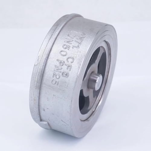 Válvula de retención de oblea de acero inoxidable DN50 2 pulgadas 304 para agua y vapor 5