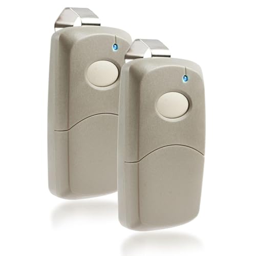 for 2 Replacement for Multi-Code 1-Button 300MHz Visor Remote Garage ...