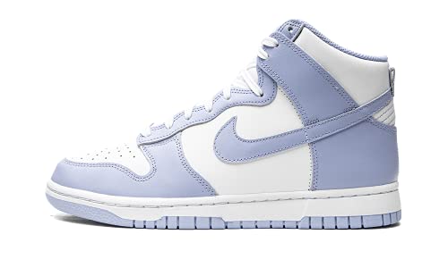 Nike Women's WMNS Dunk High Aluminum, University Blue/White/White, 9.5W