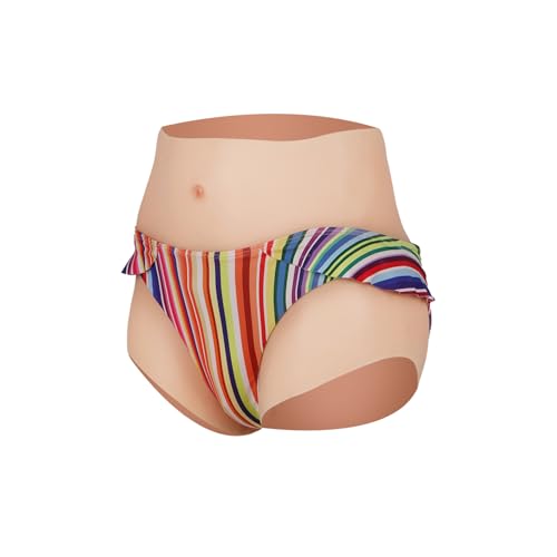 Silicone Hip Enhancer Pants for Crossdressers,Crossdressing Hiding Gaff Panty, Transgender Dragqueen Cosplay