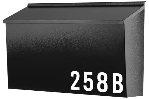 KYODOLED Wall-Mount Mailbox for House, Large Capacity...