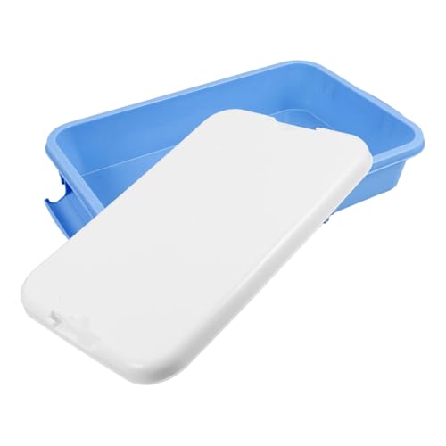 Kisangel Kit Storage Boys and Girls Outdoor Sandbox Toy Box Plastic Lid for Classroom Trays