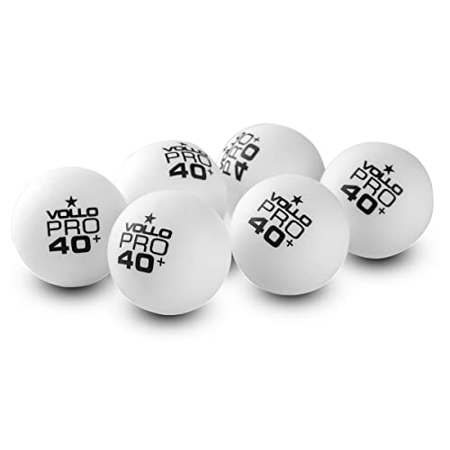 Bola de Tênis de Mesa Branca 1 Estrela 6 Unidades Vollo