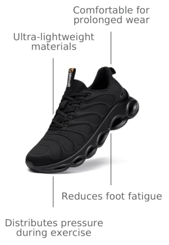 Image of Running Shoes for Men Lightweight Casual Walking Shoes Comfortable Breathable Tennis Sneaker Cushioning Trainers