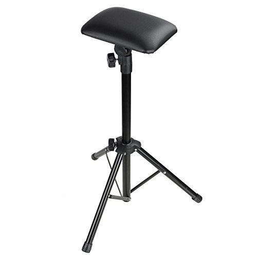 AW Tattoo Armrest Foldable Foam Pad Arm Bar Leg Rest Studio Stand Adjustable