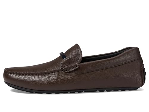 Image of BOSS Men's Noel Grain Leather Tonal Loafer Shoe