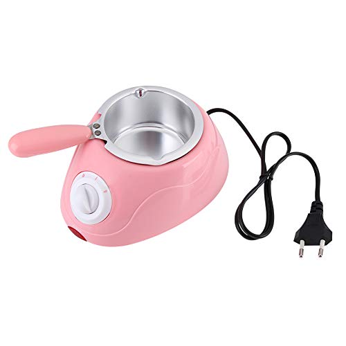 Podgrzewacz do czekolady, zestaw do podgrzewania czekolady do rozgrzewania czekolady, elektryczny tygiel do topienia cukierków czekoladowych Maszyna do topienia Narzędzie kuchenne z(pink, 12)
