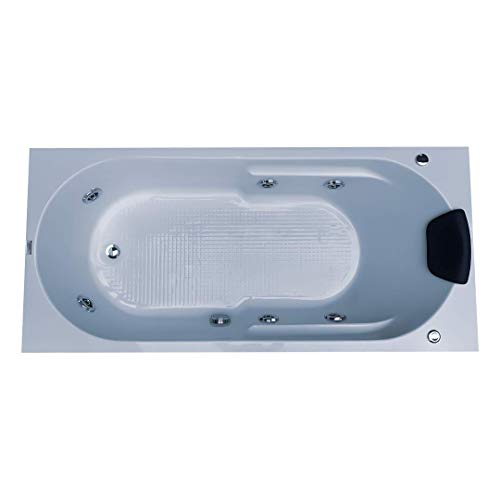Image of MADONNA Divine Acrylic 5.5 Feet Bathtub with Whirlpool Massage System (White)