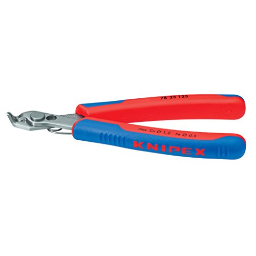 KNIPEX Tools - Electronics Super-Knips, INOX Steel, Multi-Component (7823125), Multicolor - Image 3