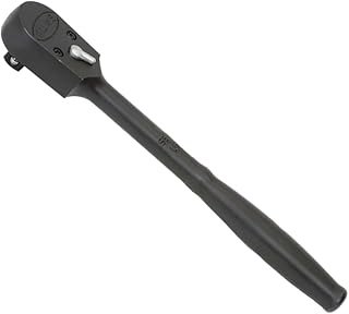 Williams JHWSB-52EHA 1/2-Inch Drive Enclosed Head Ratchet with Black Industrial Finish, Single Pawl Ratchet Design, 36 Tooth Gear Engagement - 10-1/4 Inches