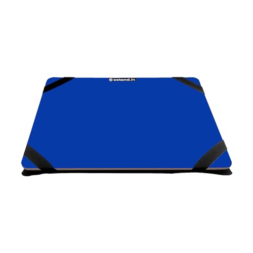 Image of Lap Board for Study | Home | Dining | Office | Laptop | Computer Desk | Reading & Writing | Multi-Purpose | Made in India | (Blue, CUSHION-14X18-BLUE)