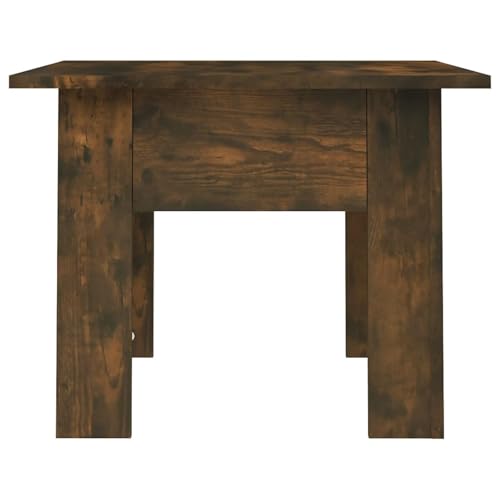 Gecheer Couchtisch Räuchereiche 55x55x42 cm Holzwerkstoff, Moderner Sofatisch Beistelltisch Wohnzimmertisch für kleine Wohnungen Schlafzimmer813068 – Bild 5