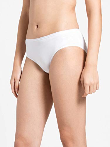 Image of Jockey 1807 Women's High Coverage Micro Modal Elastane Stretch Mid Waist Hipster with Ultrasoft Exposed Waistband