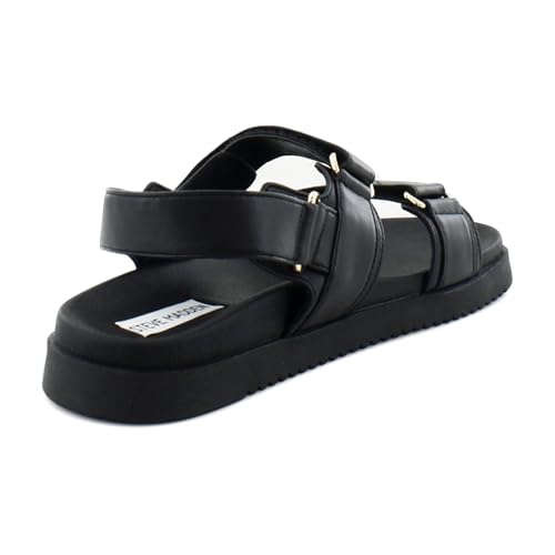 Steve Madden Steve Madden Mona Women's Sandals Black Leather Size 6.5 M