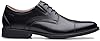 Clarks Men's Whiddon Cap Oxford, Black Leather, 8.5 UK #1