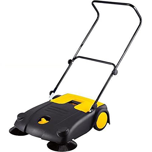 Syntrox Germany Kehrmaschine mit 2 Kehrbürsten 70 cm